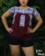 Blusa San Antonino vino con bordado plata