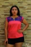 Blusa San Antonino Salmón con bordado azul