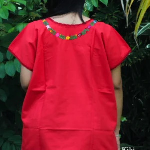 CC010-BLUSA-BORDADA-SANANTONINO (2) Blusa San Antonino roja con bordado multicolor