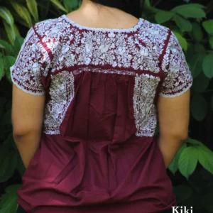 LS007-BLUSA-BORDADA-SANANTONINO (3) Blusa San Antonino vino con bordado plata