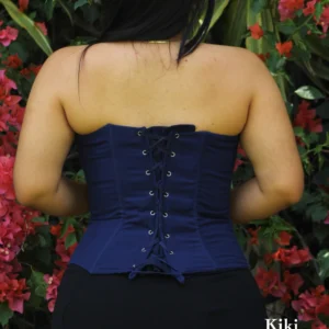 LS009-BLUSA-BORDADA-SANANTONINO (7) Crop Top - Corset bordado San Antonino azul con bordado multicolor